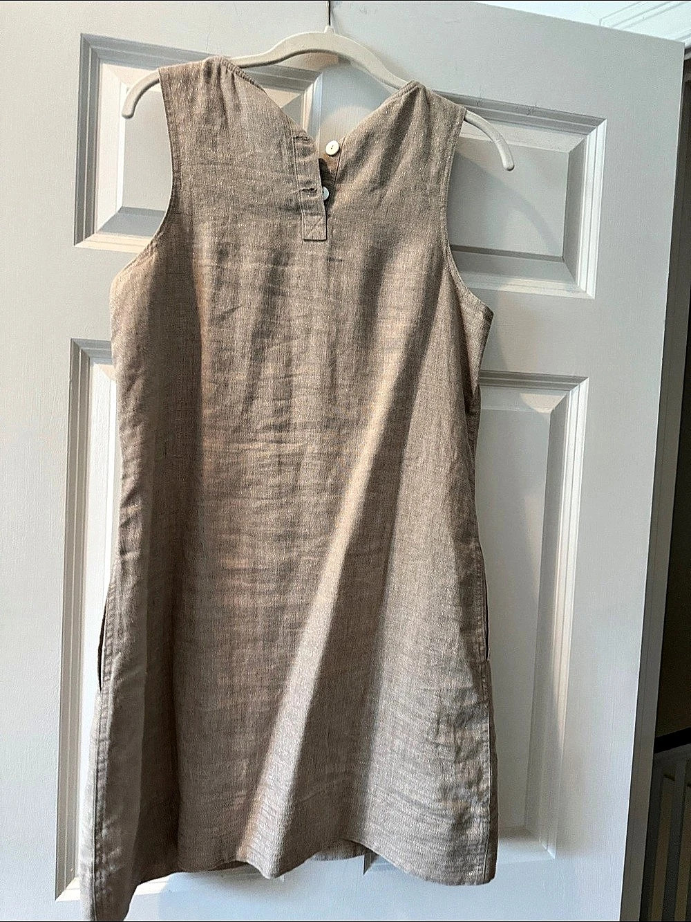 Tommy Bahama Two Palms Shine Short Dress Brown Small - Picture 2 of 4